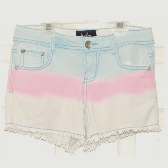 By & By Girls Jean Shorts, Size 10 (Waist: 24") - Picture 1 of 5